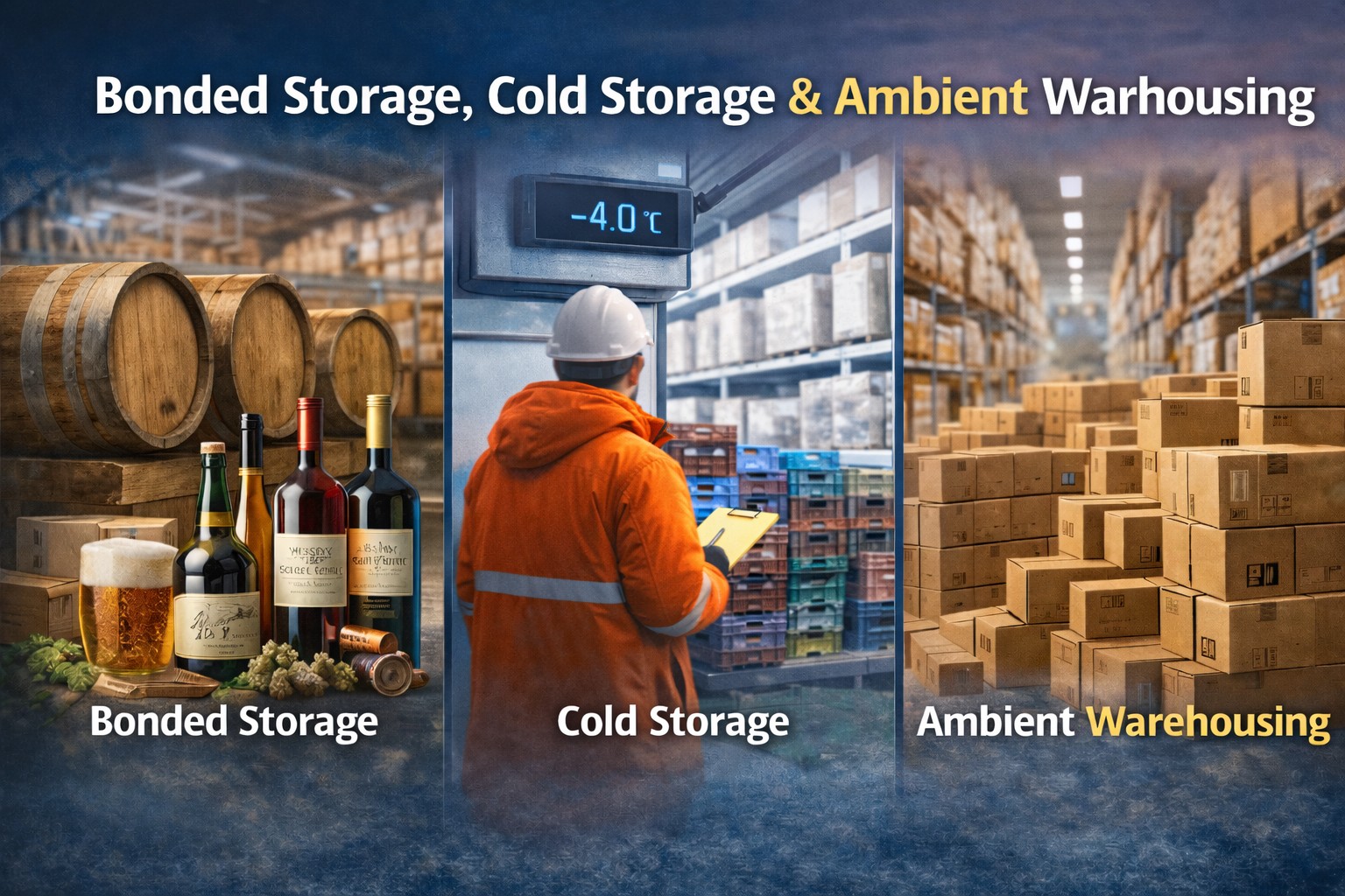 Bonded Cold Ambient Warehousing